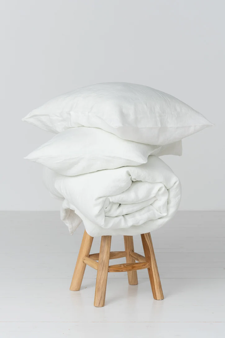 Linen Duvet Cover Set (3 pcs) - Image 3