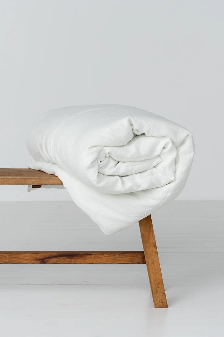 Linen Duvet Cover Set (3 pcs) - Image 5