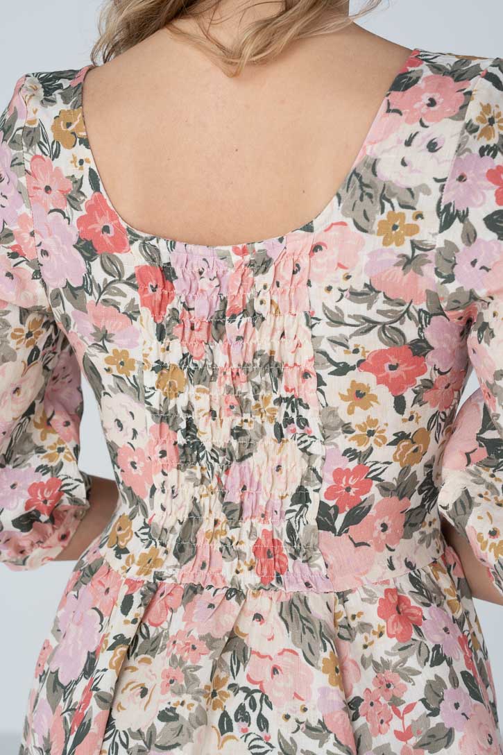 Carmen – Tailored Linen Maxi Dress - Image 12