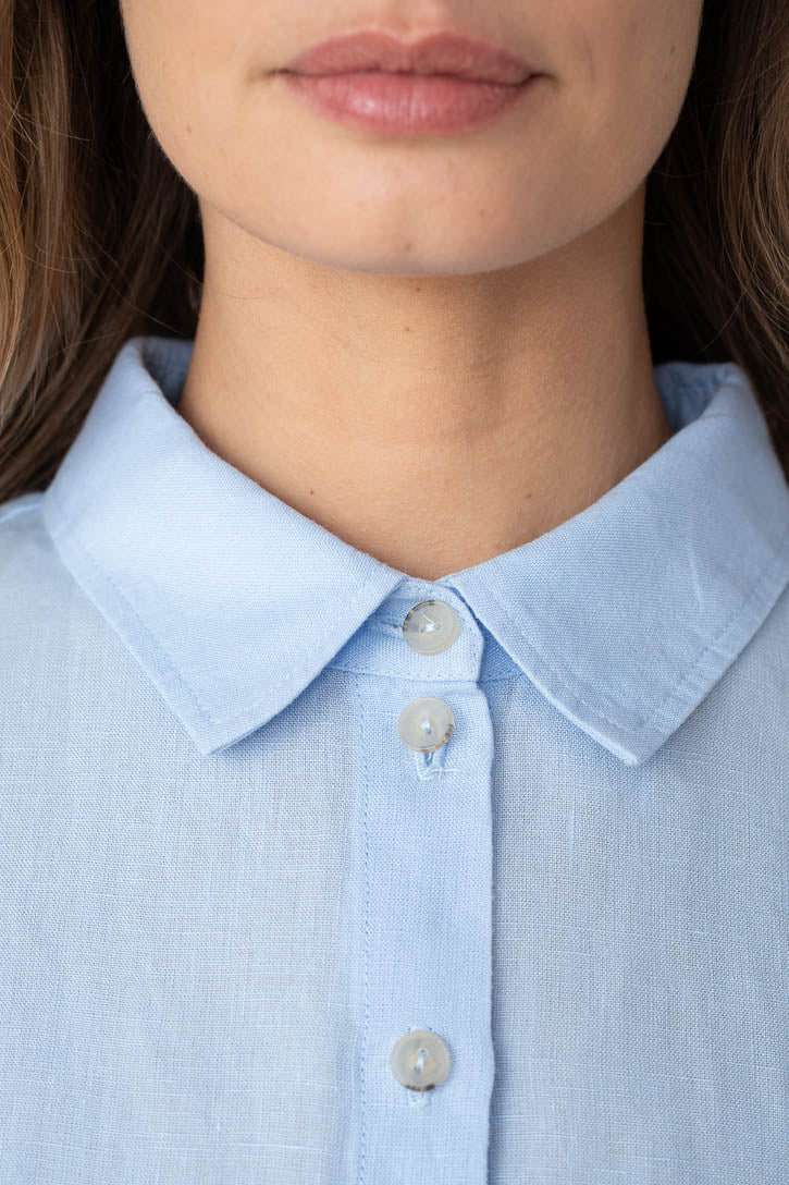 Ona – Oversized Linen Shirt - Image 5