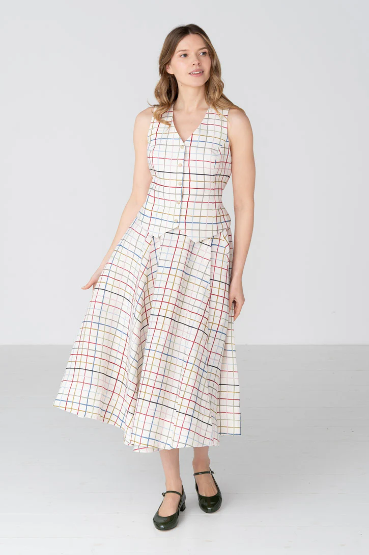 Wrap – Full-Circle Linen Skirt - Image 39